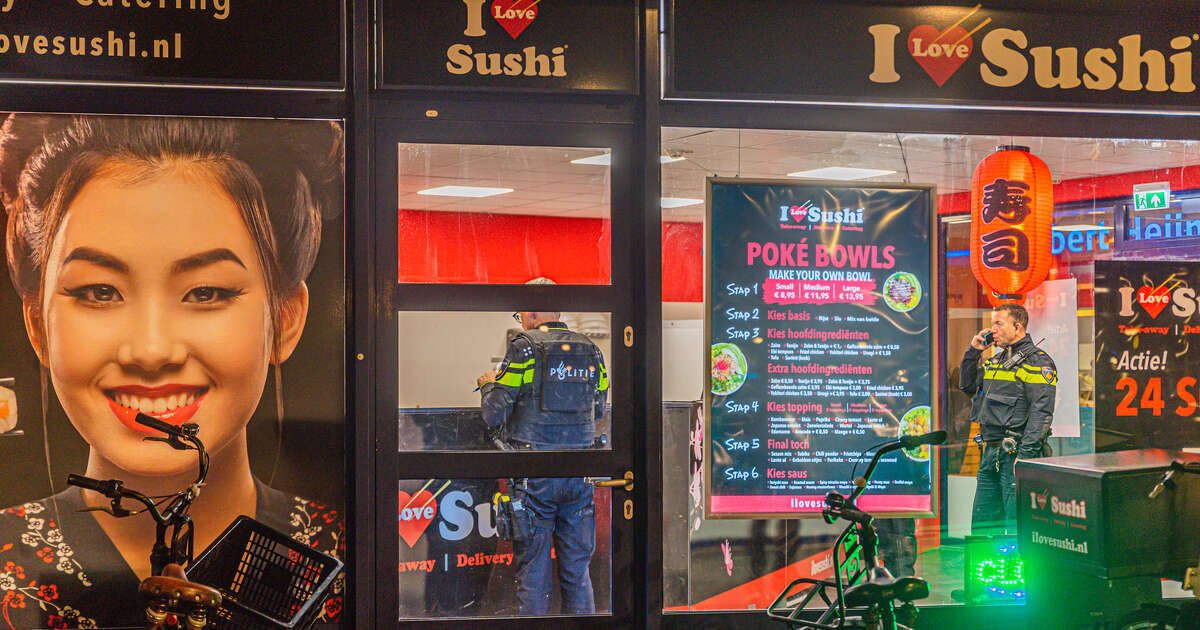 Gewonde bij gewapende overval op sushi-restaurant in Aa-landen
