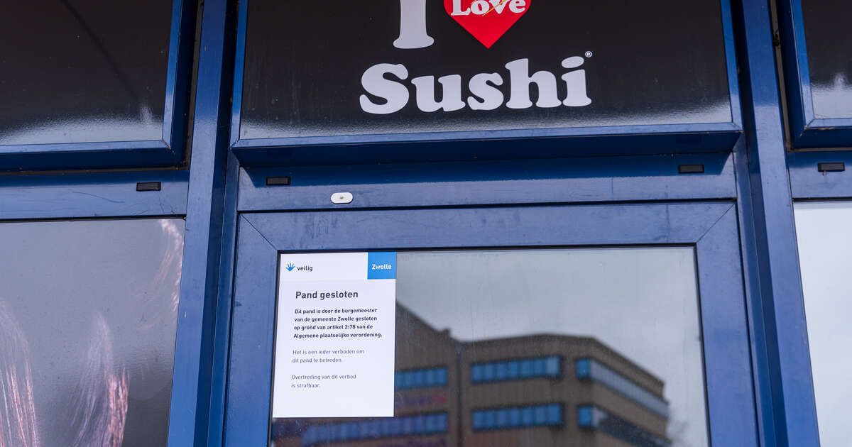Burgemeester Snijders sluit onlangs overvallen sushizaak in Aa-landen