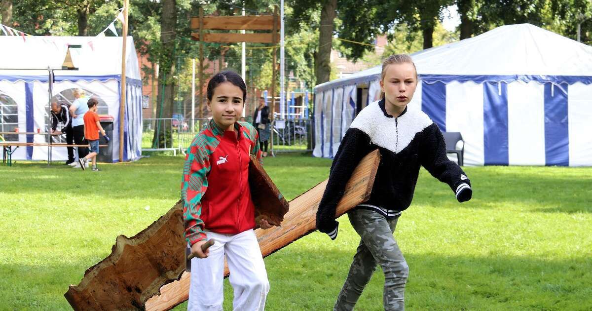 In beeld: Huttendorp Aa-landen