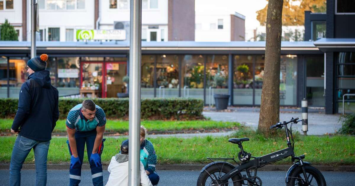 Fatbiker gewond naar ziekenhuis door valpartij in Aa-landen