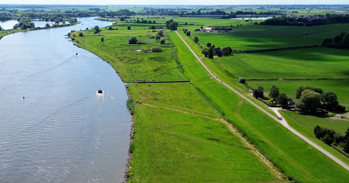 Waterschap legt testdijk aan tussen ’s-Heerenbroek en Wilsum
