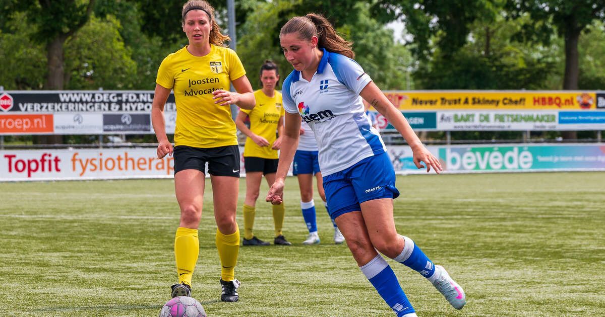 In beeld: ZAC Vrouwen naar finale nacompetitie na zege op DVVA