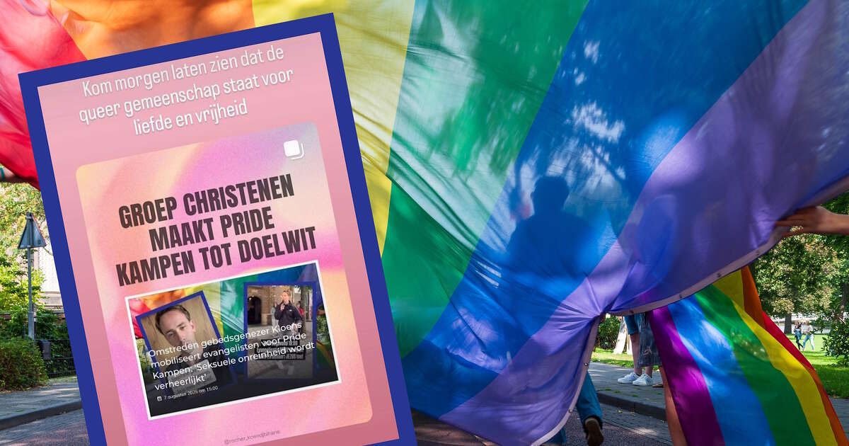 Omstreden gebedsgenezer blaast evangelisatieactie Pride Kampen af, Kloens wijkt mogelijk uit naar Zw