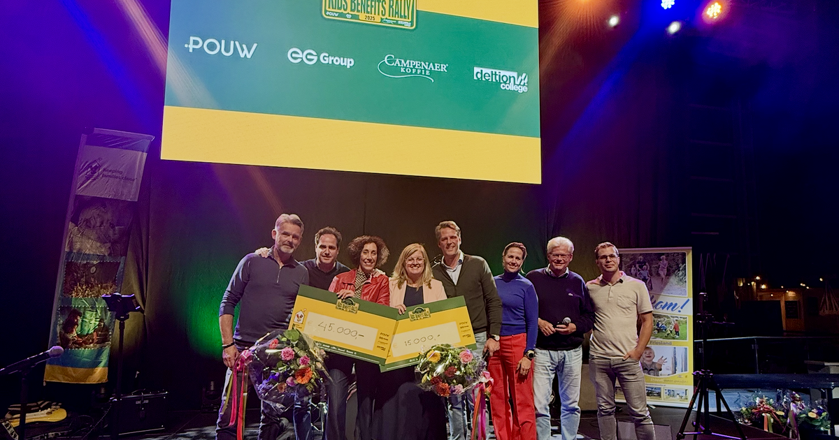 Kids Benefits Rally brengt 60.000 euro op voor Ronald McDonald Huis Zwolle