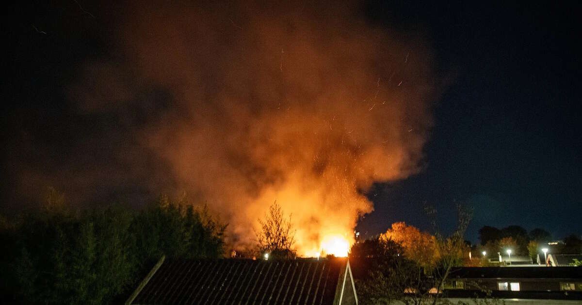 Toch brandstichting bij schuur in Hasselterhaven Zwolle, politie start onderzoek