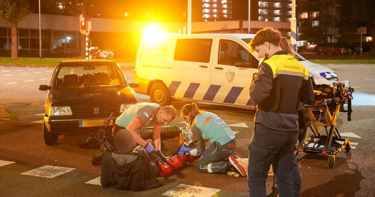 Fatbiker gewond bij aanrijding op Zwartewaterallee in Zwolle