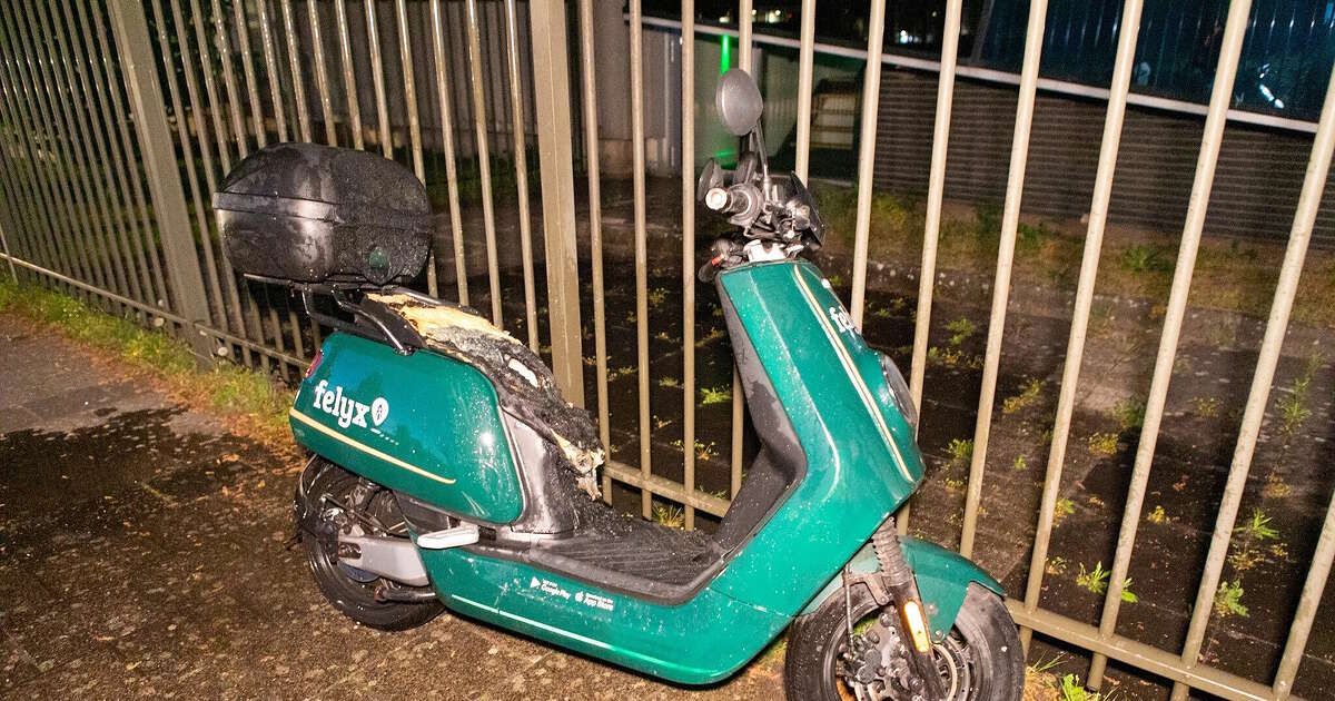 Deelscooters Felyx verdwijnen uit straatbeeld in Zwolle