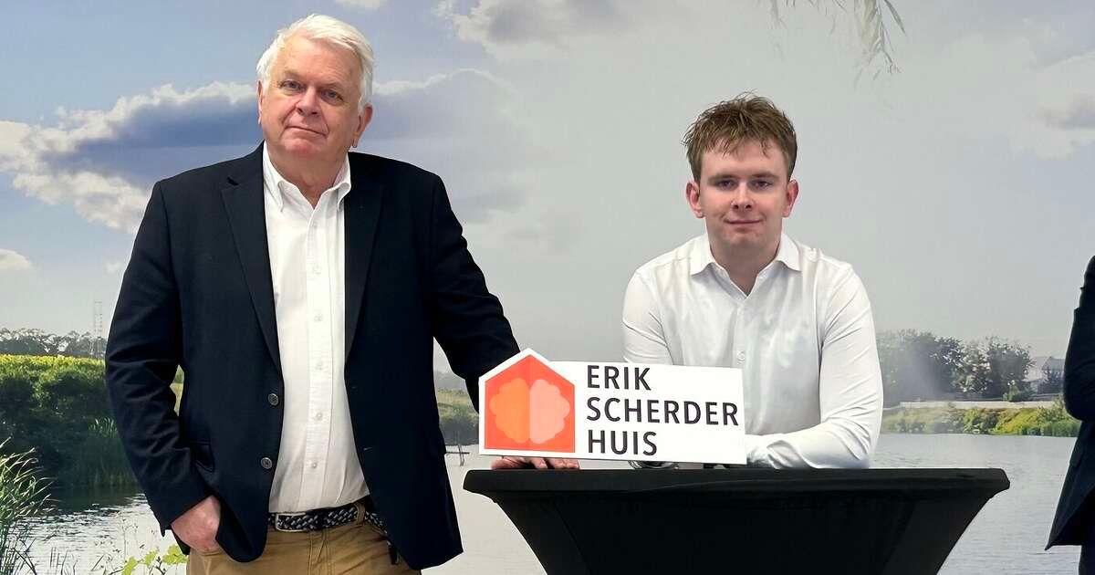 Hoogleraar in Zwolle voor aftrap nieuw Erik Scherder huis