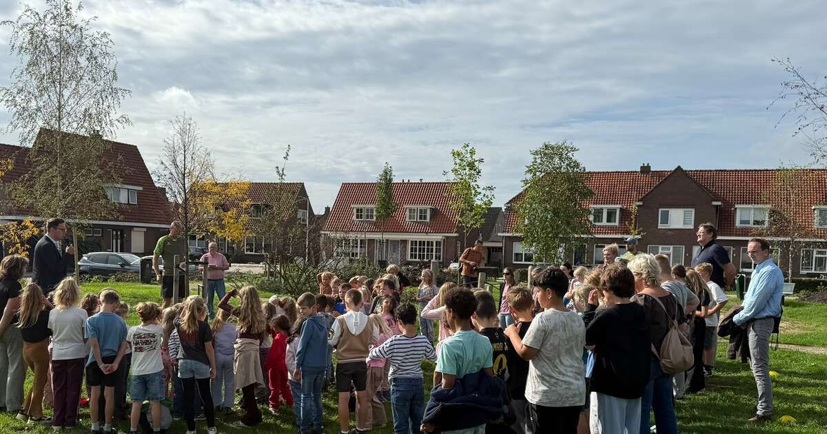 Gouden plan zorgt voor groene ontmoetingsplek in Zwartsluis