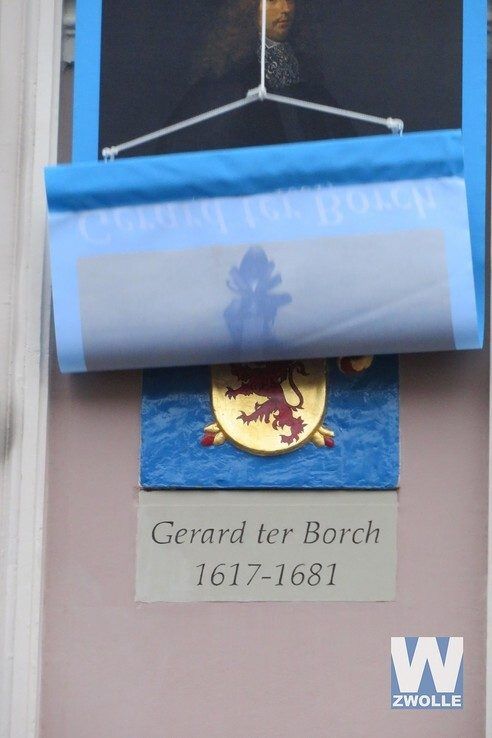 400e geboortedag van Gerard ter Borch herdacht - Foto: Jan la Faille