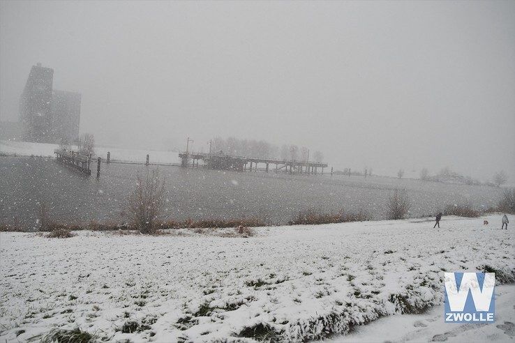 Zwolle trotseert winterweer - Foto: Ellen la Faille