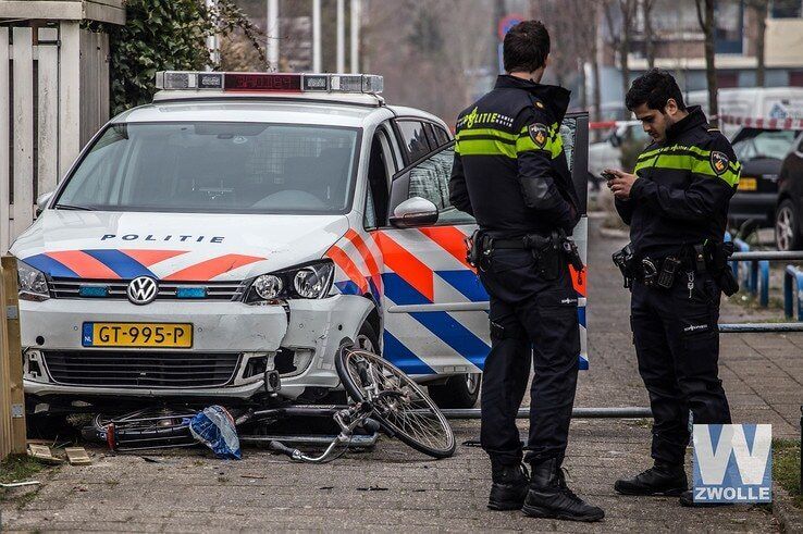 Update: Achtervolging fietser eindigt in crash - Foto: Rob Jager