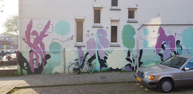 Hotspot: Muurschildering Venestraat - Foto: Jan la Faille