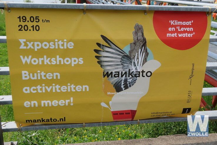 Kunsteducatief project Mankato in en rond Twistvliettoren geopend - Foto: Jan la Faille