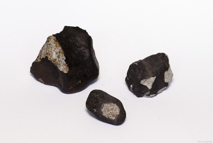Meteorieten, niet afkomstig van de meteoor van vrijdag