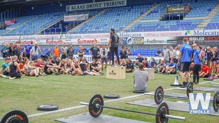 Fitness Event Zwolle in MAC3Park stadion - Foto: Arjan Mazee