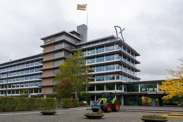 Wederom boerenprotest in Zwolle - Foto: Peter Denekamp