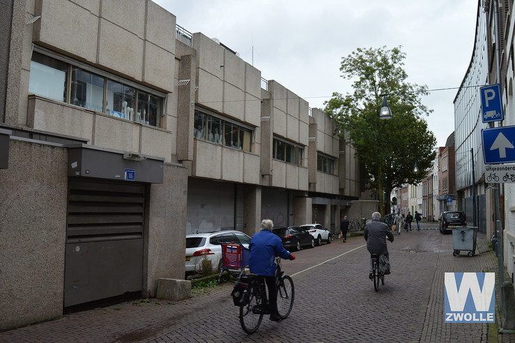 De lelijkste straat in de binnenstad van Zwolle - Foto: Hennie Vrielink