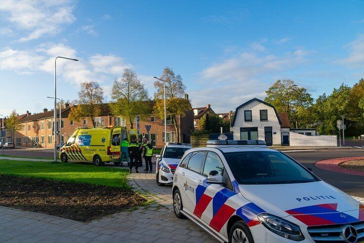 Ongeval met fietser op de Rembrandlaan - Foto: Peter Denekamp