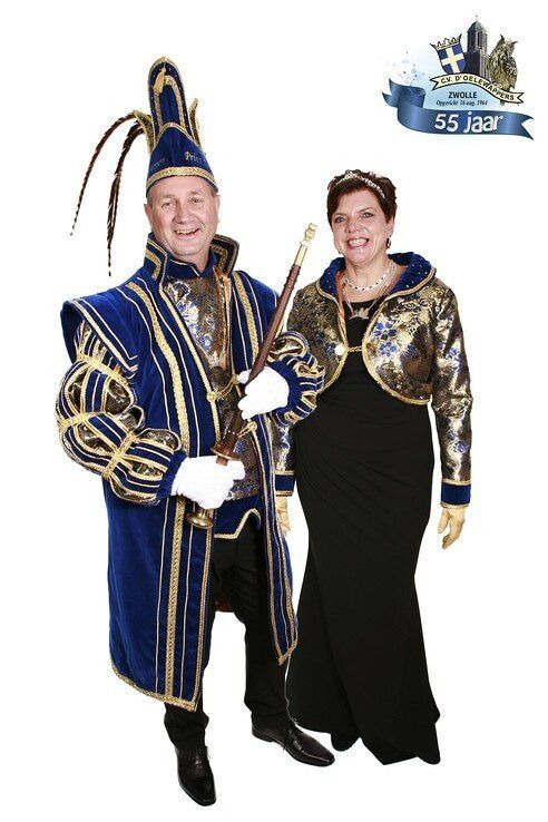 Prinsenpaar gaat d’Oelewappers voor tijdens jubileumjaar - Foto: Ingezonden foto