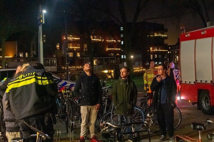 Keukenbrandje bij studentenhuisvesting Talentenplein - Foto: Peter Denekamp