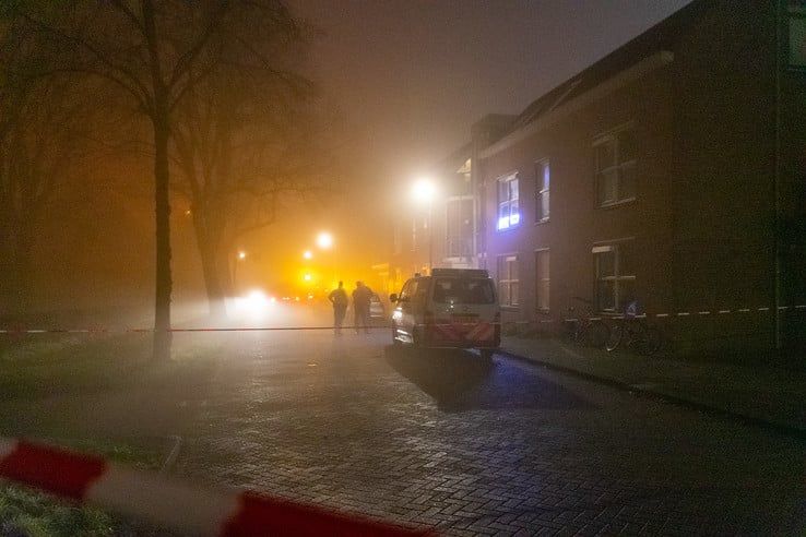 Dode bij schietincident Buitengasthuisstraat - Foto: Peter Denekamp