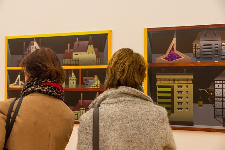 Vier Leipzigse schilders tonen werken bij tentoonstelling CRUX in Museum de Fundatie - Foto: Peter Denekamp