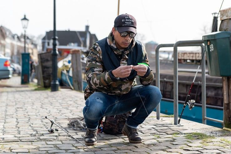Zwolse vis laat zich moeilijk vangen - Foto: Peter Denekamp