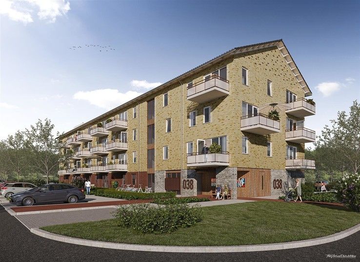 SWZ en Trebbe bouwen duurzame, toekomstbestendige appartementen aan de Schubertstraat - Foto: Ingezonden foto