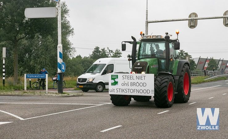 Boerenprotesten in Zwolle - Foto: Arjen van der Zee