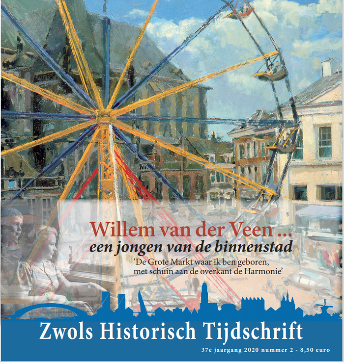 Afscheid Willem van der Veen van het Zwols Historisch Tijdschrift - Foto: Ingezonden foto