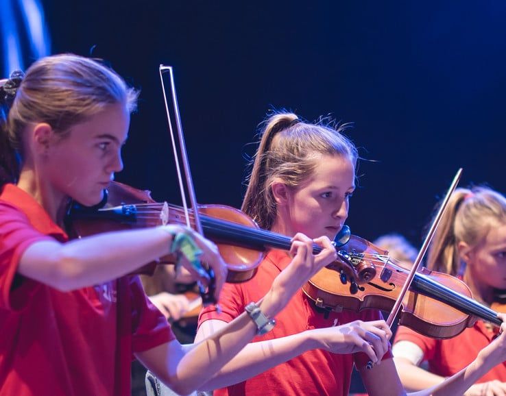 Jeugdorkest de Jonge Vuurvogel nodigt jonge musici uit - Foto: Jelle Raap