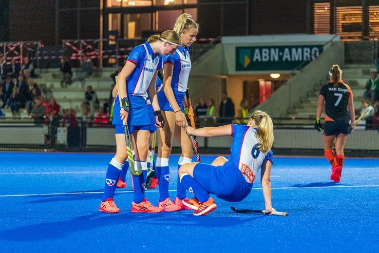 Einde verhaal voor Zwolse hockeydames in strijd om de beker - Foto: Peter Denekamp