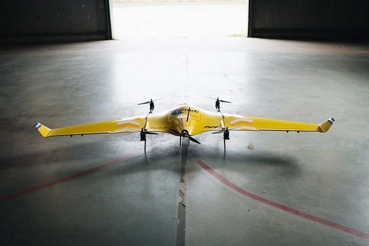 Testvluchten medisch transport per drone van start - Foto: Medical Drone Service