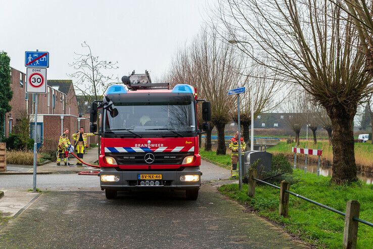 Opnieuw brand in ondergrondse container in Zwolle-Zuid - Foto: Peter Denekamp