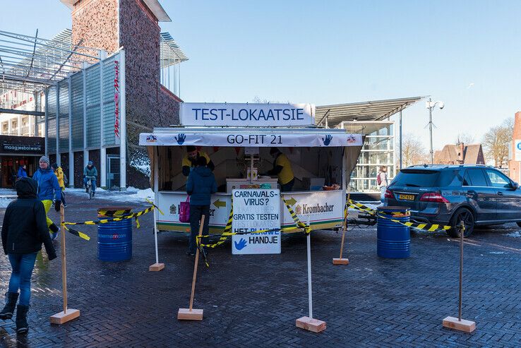 Stadsprins van Sassendonk opent test-lokaatsie in binnenstad - Foto: Peter Denekamp