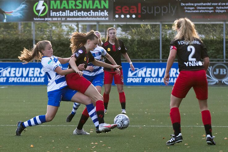 Zege PEC Zwolle Vrouwen - Foto: Hans Smit
