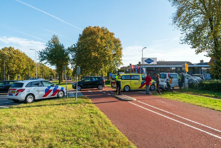 Opnieuw scooter aangereden in Zwolle - Foto: Peter Denekamp