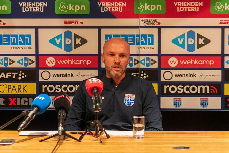 Dick Schreuder is de nieuwe trainer van PEC Zwolle - Foto: Peter Denekamp