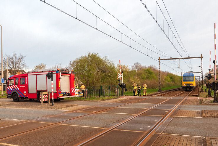 Geen treinen tussen Zwolle en Olst door aanrijding in Zwolle-Zuid - Foto: Peter Denekamp