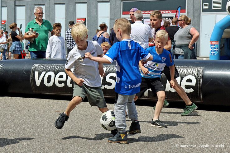 Open dag PEC Zwolle wederom goed bezocht