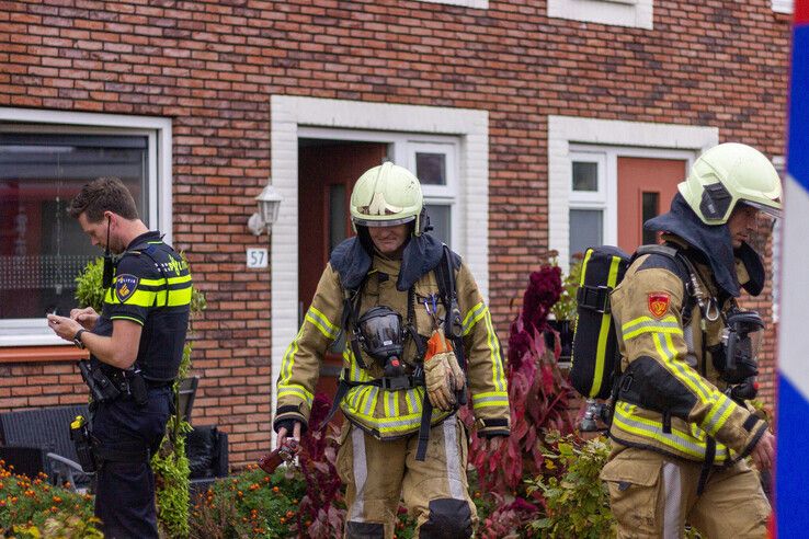 Woningbrand in Stadshagen door oven - Foto: Ruben Meinten