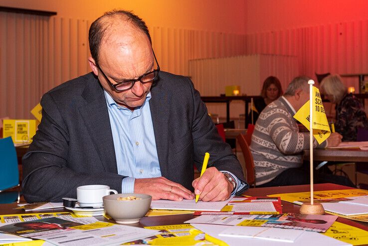 Burgemeester Snijders schrijft brief voor mensen die gebruikmaken van demonstratierecht - Foto: Peter Denekamp