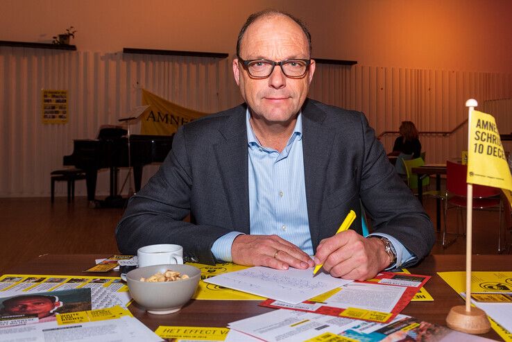 Burgemeester Snijders schrijft brief voor mensen die gebruikmaken van demonstratierecht - Foto: Peter Denekamp