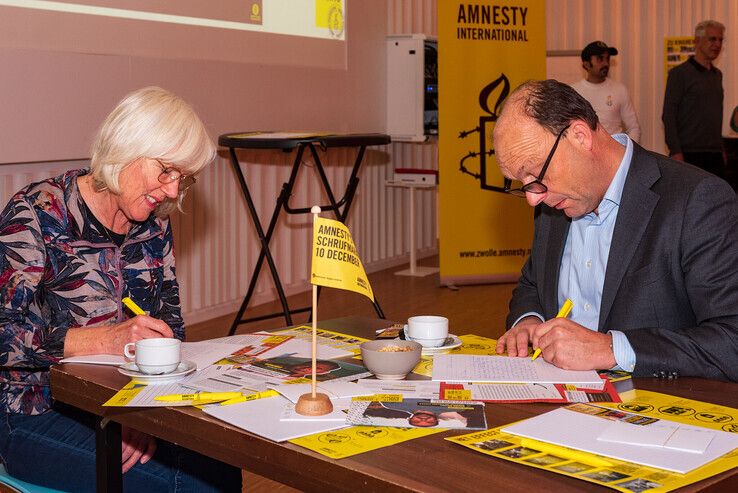 Burgemeester Snijders schrijft brief voor mensen die gebruikmaken van demonstratierecht - Foto: Peter Denekamp