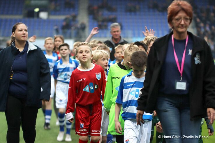 In beeld: Ruime zege PEC Zwolle dankzij hattrick Taha - Foto: Hans Smit