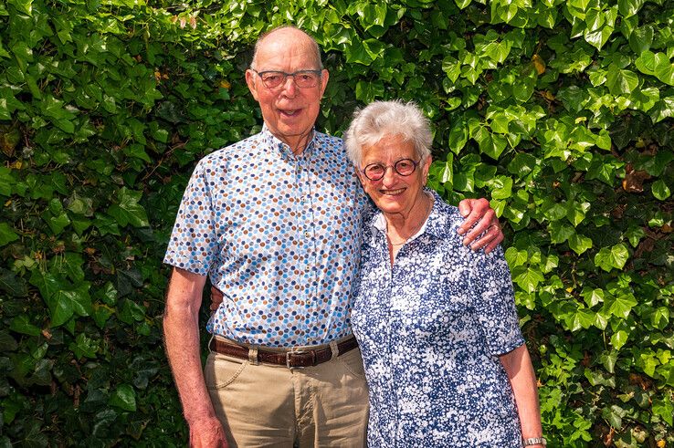 Wim en Annie Sleiderink waren woensdag 60 jaar getrouwd. - Foto: Peter Denekamp