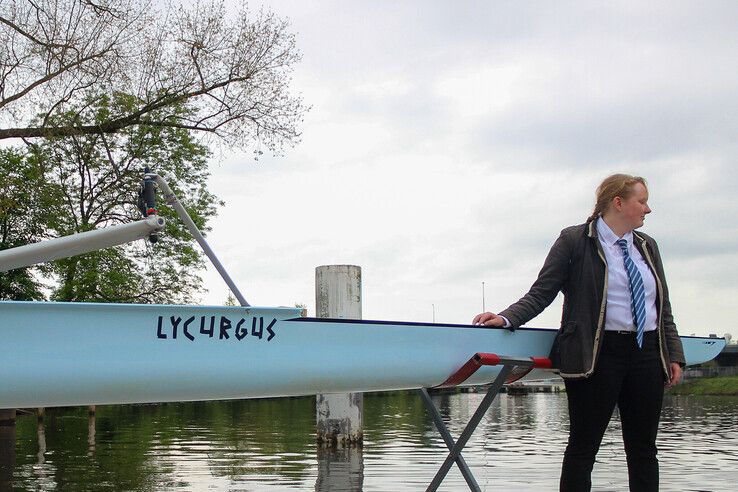 Boreas doopt nieuwe boot Lycurgus: ‘Hij zal spoedig gaan op de golven van De Vecht en IJsselbaan’  - Foto: Ruben Meinten