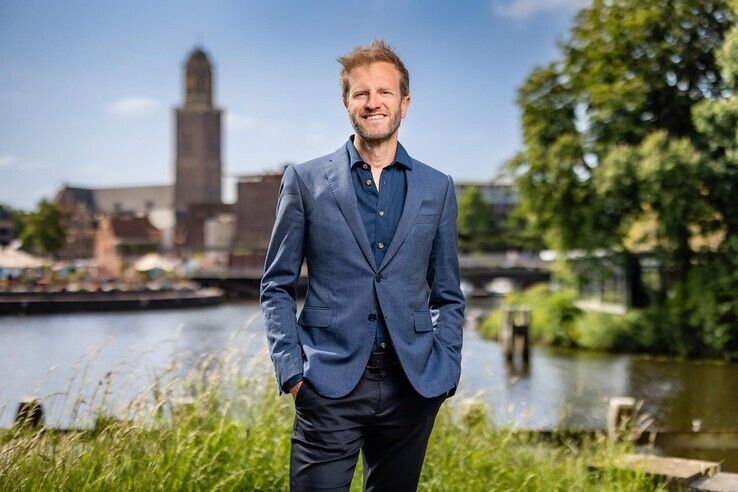 Sjoerd Feenstra is benoemd als de allereerste stadsbouwmeester van Zwolle. - Foto: Erik Karst