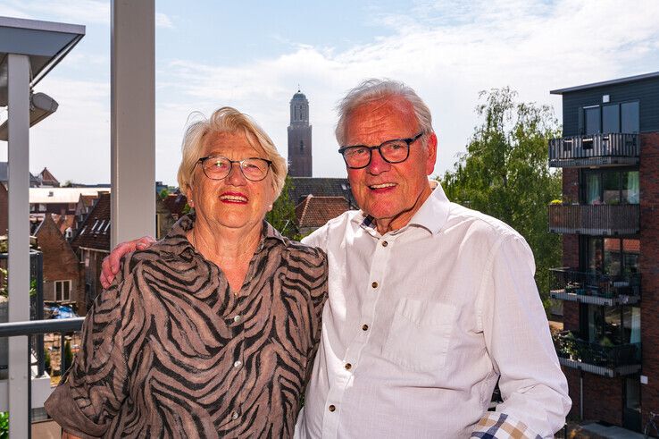 Berend (84) en Ina (81) Klos zijn 60 jaar getrouwd. - Foto: Peter Denekamp